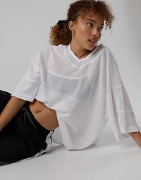 OFFLINE By Aerie Mesh Jersey Short Sleeve T-Shirt