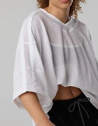 OFFLINE By Aerie Mesh Jersey Short Sleeve T-Shirt