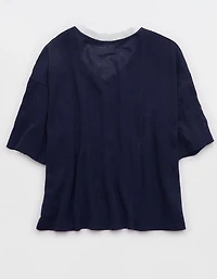 OFFLINE By Aerie Mesh Jersey Short Sleeve T-Shirt