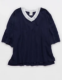 OFFLINE By Aerie Mesh Jersey Short Sleeve T-Shirt