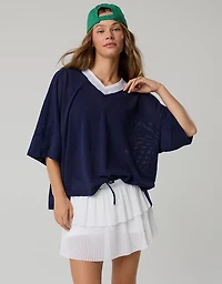 OFFLINE By Aerie Mesh Jersey Short Sleeve T-Shirt