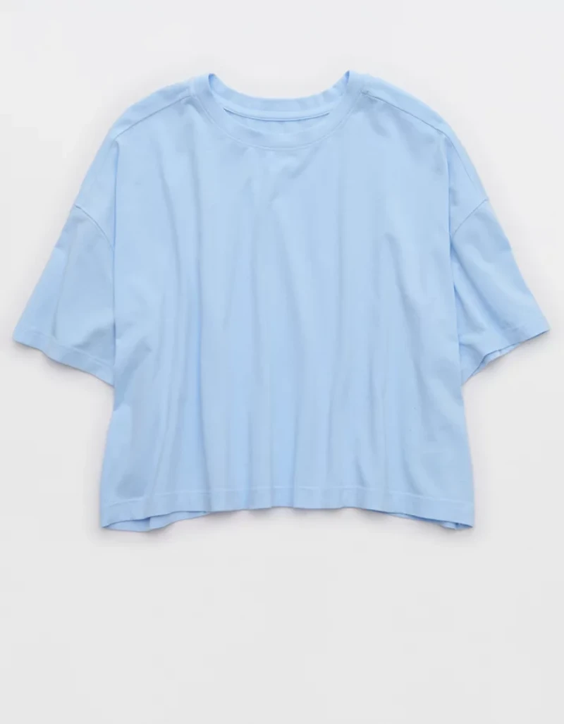 OFFLINE By Aerie Let's Stretch Cropped T-Shirt