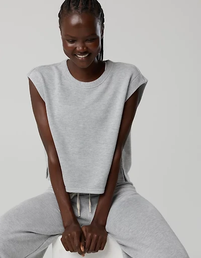OFFLINE By Aerie Keep It 100 Terry Muscle T-Shirt