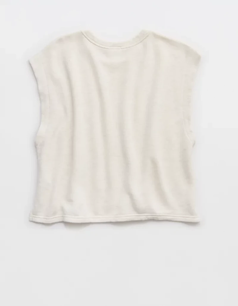 OFFLINE By Aerie Keep It 100 Terry Muscle T-Shirt