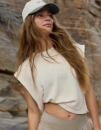 OFFLINE By Aerie Keep It 100 Terry Muscle T-Shirt