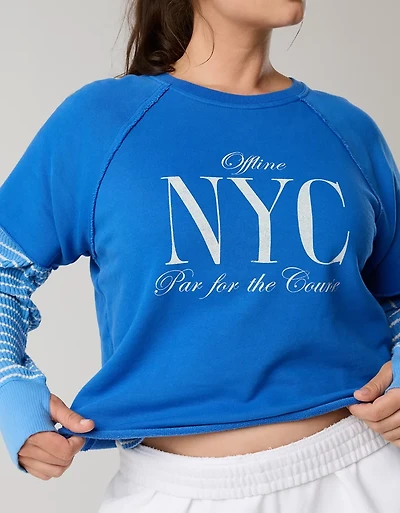 OFFLINE By Aerie Throwback Short Sleeve T-Shirt