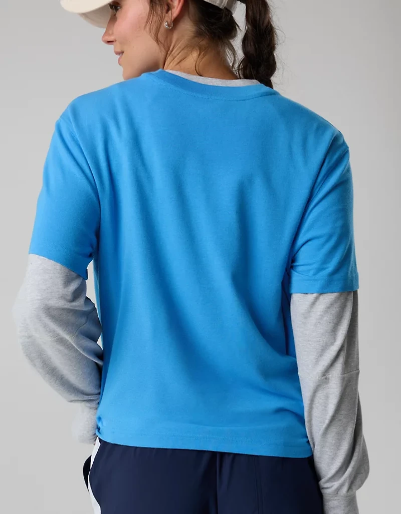 OFFLINE By Aerie Let's Stretch Seamed Boyfriend T-Shirt