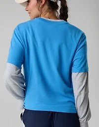 OFFLINE By Aerie Let's Stretch Seamed Boyfriend T-Shirt
