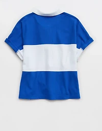 OFFLINE By Aerie Pique Rugby Polo T-Shirt