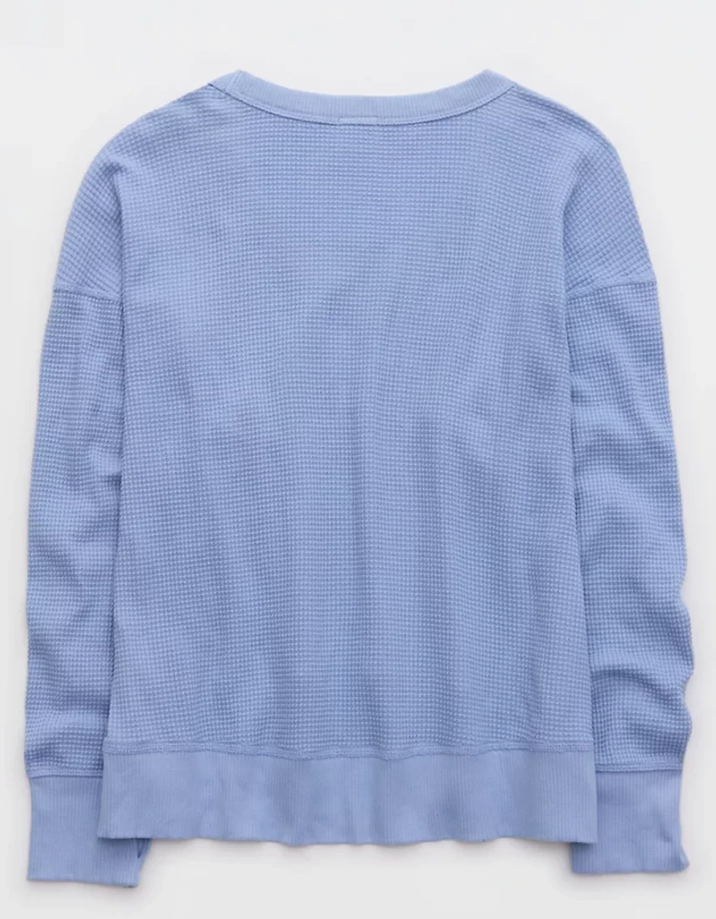 OFFLINE By Aerie Wow! Waffle T-Shirt
