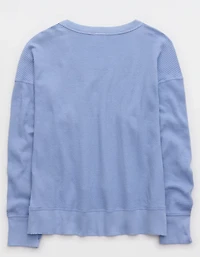 OFFLINE By Aerie Wow! Waffle T-Shirt