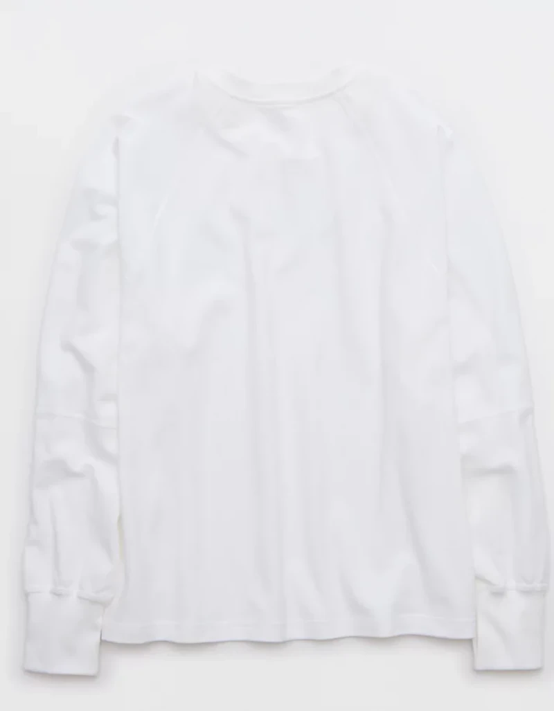 OFFLINE By Aerie Pique Long Sleeve T-Shirt