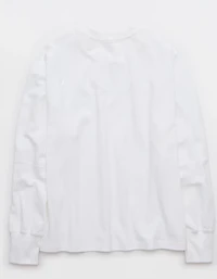 OFFLINE By Aerie Pique Long Sleeve T-Shirt
