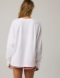 OFFLINE By Aerie Pique Long Sleeve T-Shirt