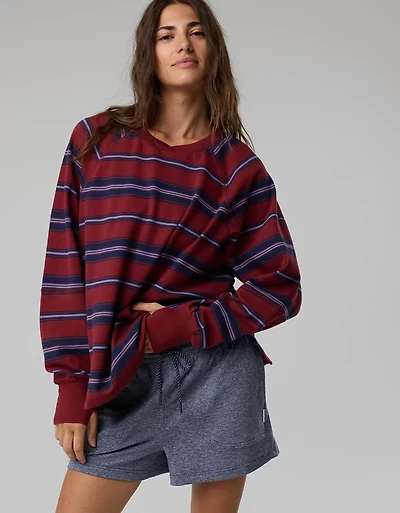 OFFLINE By Aerie Pique Long Sleeve T-Shirt