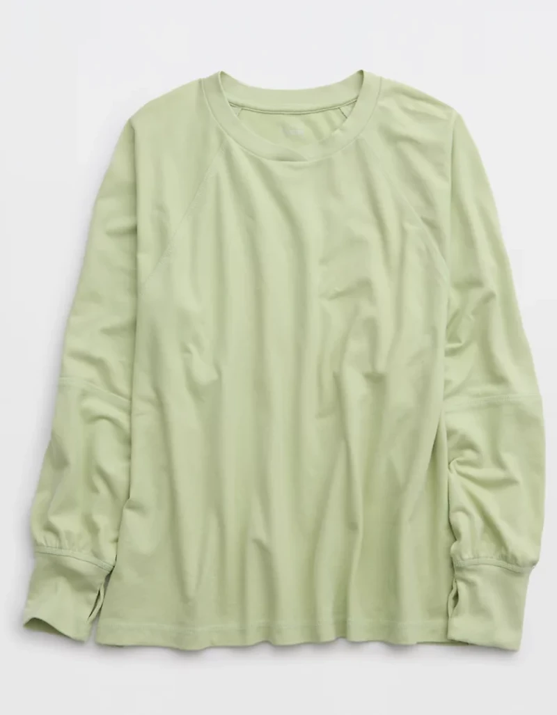 OFFLINE By Aerie Pique Long Sleeve T-Shirt