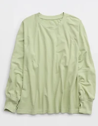OFFLINE By Aerie Pique Long Sleeve T-Shirt