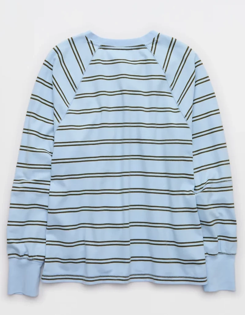 OFFLINE By Aerie Pique Long Sleeve T-Shirt