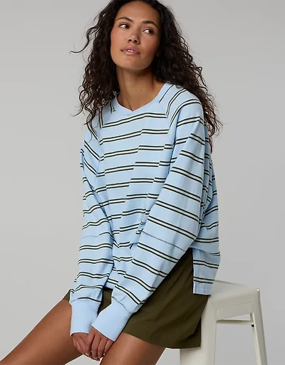 OFFLINE By Aerie Pique Long Sleeve T-Shirt