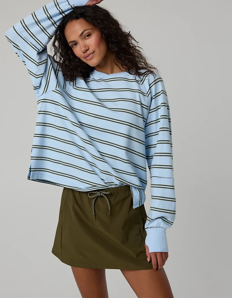 OFFLINE By Aerie Pique Long Sleeve T-Shirt