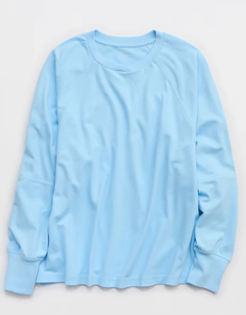 OFFLINE By Aerie Pique Long Sleeve T-Shirt