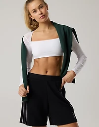 OFFLINE By Aerie Real Me Lace Long Sleeve Bra Top