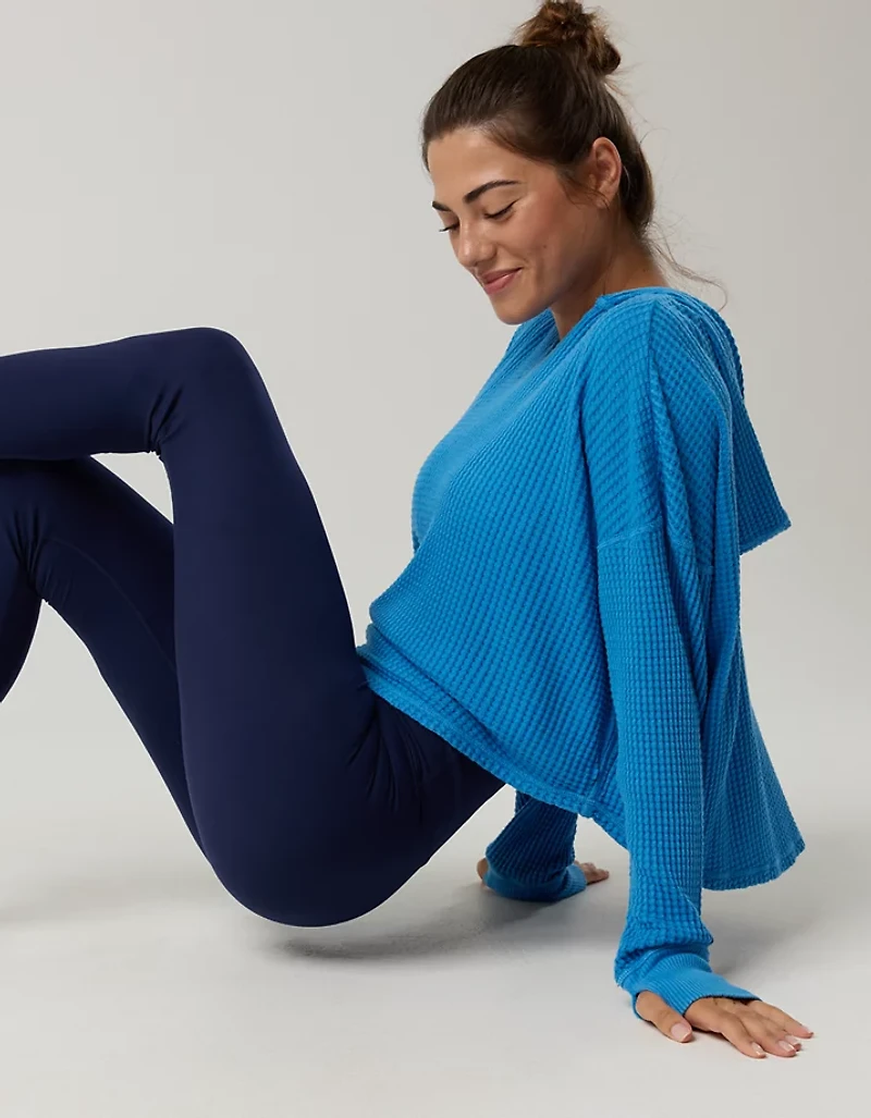 OFFLINE By Aerie Wow! Waffle Hoodie