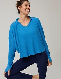 OFFLINE By Aerie Wow! Waffle Hoodie
