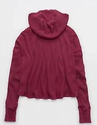 OFFLINE By Aerie Wow! Waffle Hoodie