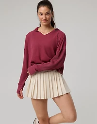 OFFLINE By Aerie Wow! Waffle Hoodie