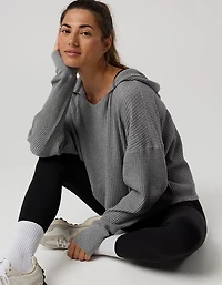 OFFLINE By Aerie Wow! Waffle Hoodie