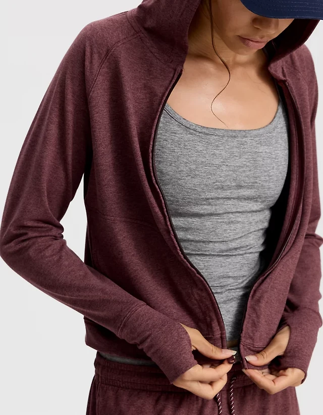 OFFLINE By Aerie Weekend Away Full Zip Hoodie