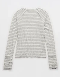 OFFLINE By Aerie Thumbs Up Fitted T-Shirt