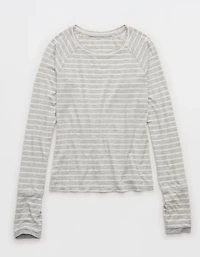 OFFLINE By Aerie Thumbs Up Fitted T-Shirt