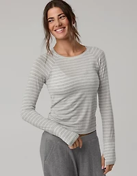 OFFLINE By Aerie Thumbs Up Fitted T-Shirt