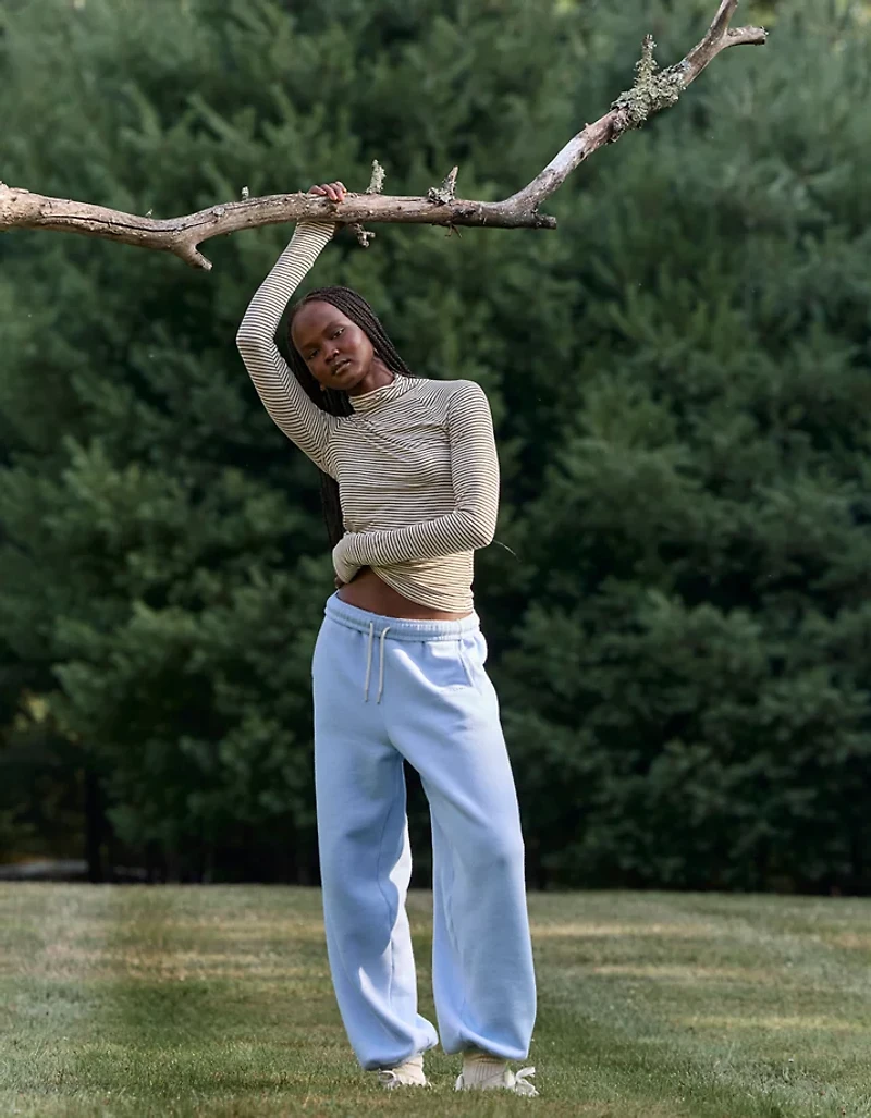 OFFLINE By Aerie Thumbs Up Long Sleeve Turtleneck Shirt