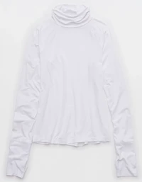 OFFLINE By Aerie Thumbs Up Long Sleeve Turtleneck Shirt