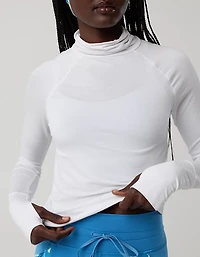 OFFLINE By Aerie Thumbs Up Long Sleeve Turtleneck Shirt