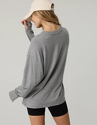 OFFLINE By Aerie Let's Stretch Long Sleeve T-Shirt