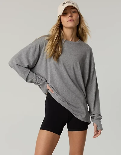OFFLINE By Aerie Let's Stretch Long Sleeve T-Shirt
