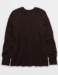 OFFLINE By Aerie Let's Stretch Long Sleeve Boyfriend T-Shirt