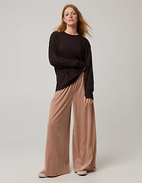 OFFLINE By Aerie Let's Stretch Long Sleeve Boyfriend T-Shirt