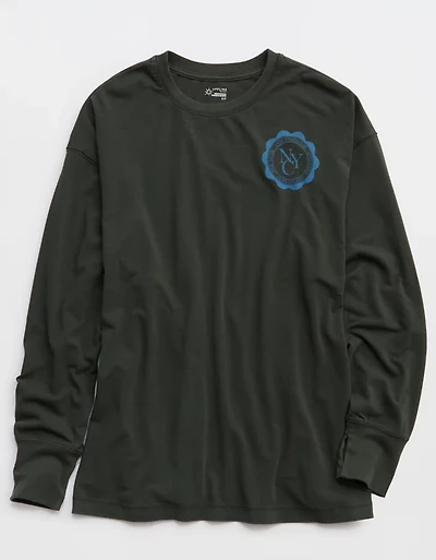 OFFLINE By Aerie Let's Stretch Long Sleeve Boyfriend T-Shirt