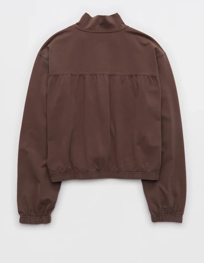 OFFLINE By Aerie OG Cotton Full Zip Sweatshirt