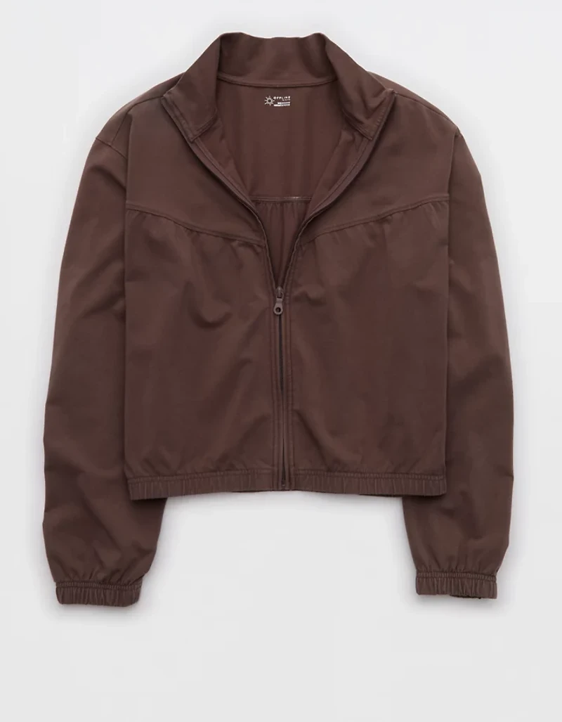 OFFLINE By Aerie OG Cotton Full Zip Sweatshirt