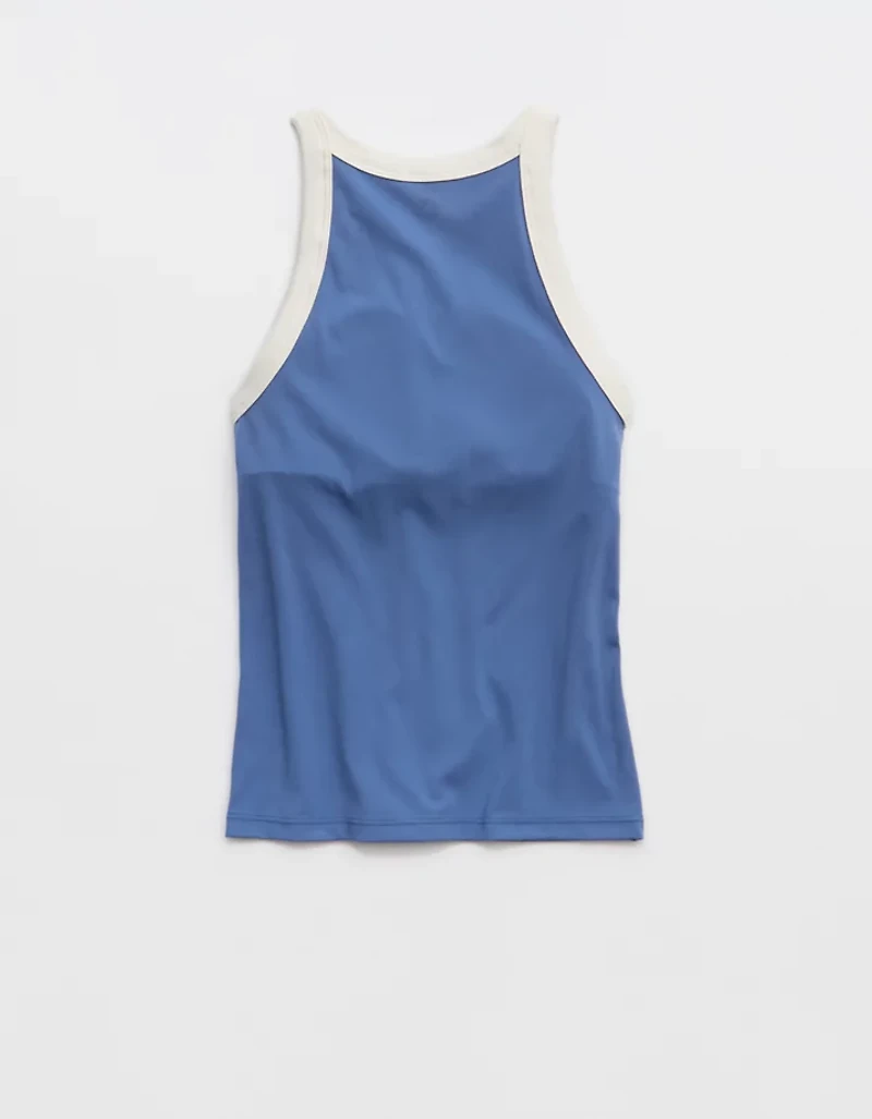 OFFLINE By Aerie Real Me Ringer High Neck Tank Top