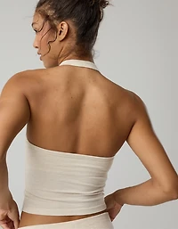 OFFLINE By Aerie OG Cotton Halter Tank Top