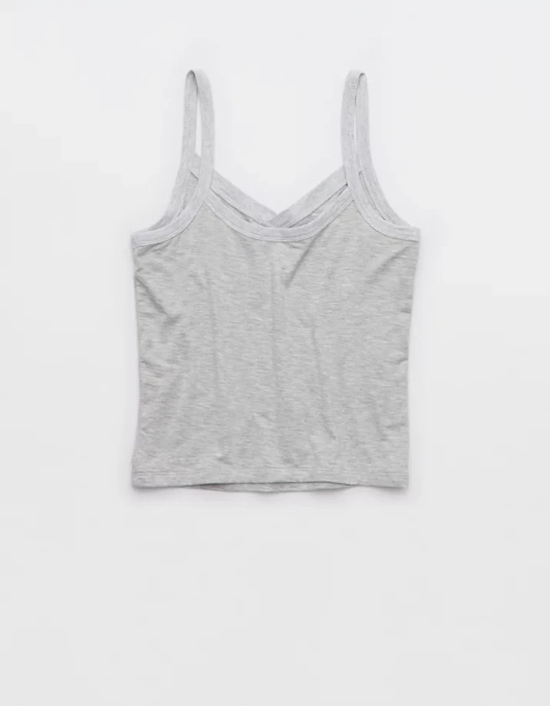 OFFLINE By Aerie Thumbs Up V-Neck Tank Top