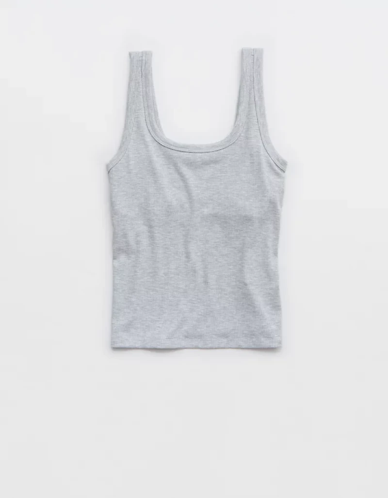 OFFLINE By Aerie Thumbs Up Square Neck Tank Top