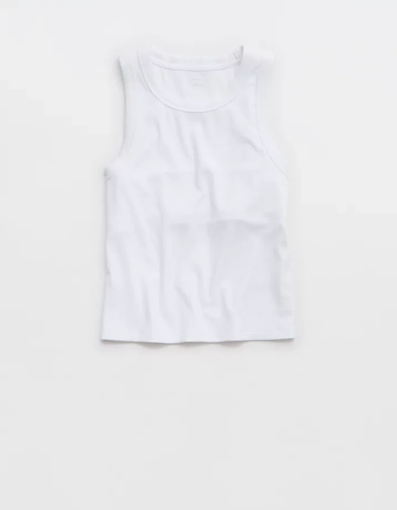 OFFLINE By Aerie Thumbs Up Heavyweight Cropped Tank Top